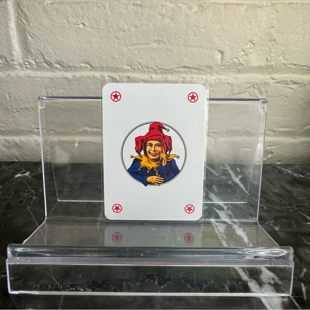 Red Joker Collectable Gucci Playing Card with COA